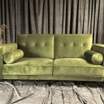 Verde Velvet Elegance Sofa