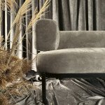 Velvet Nordic Sofa