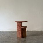 Brick Blaze Side Table.