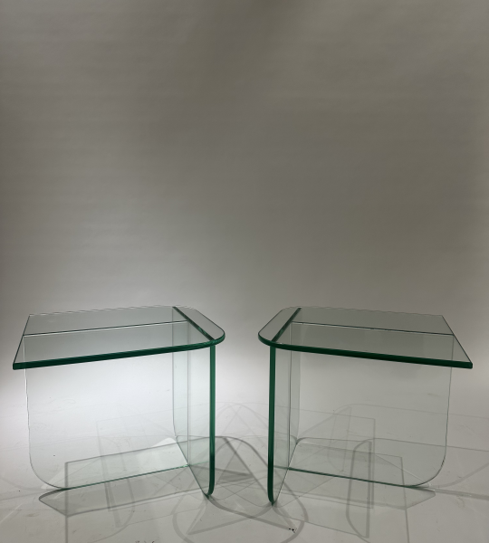 Crystal Elegance Side Table