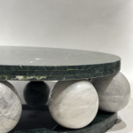 Serene Harmony Marble Center Table