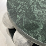 Serene Harmony Marble Center Table